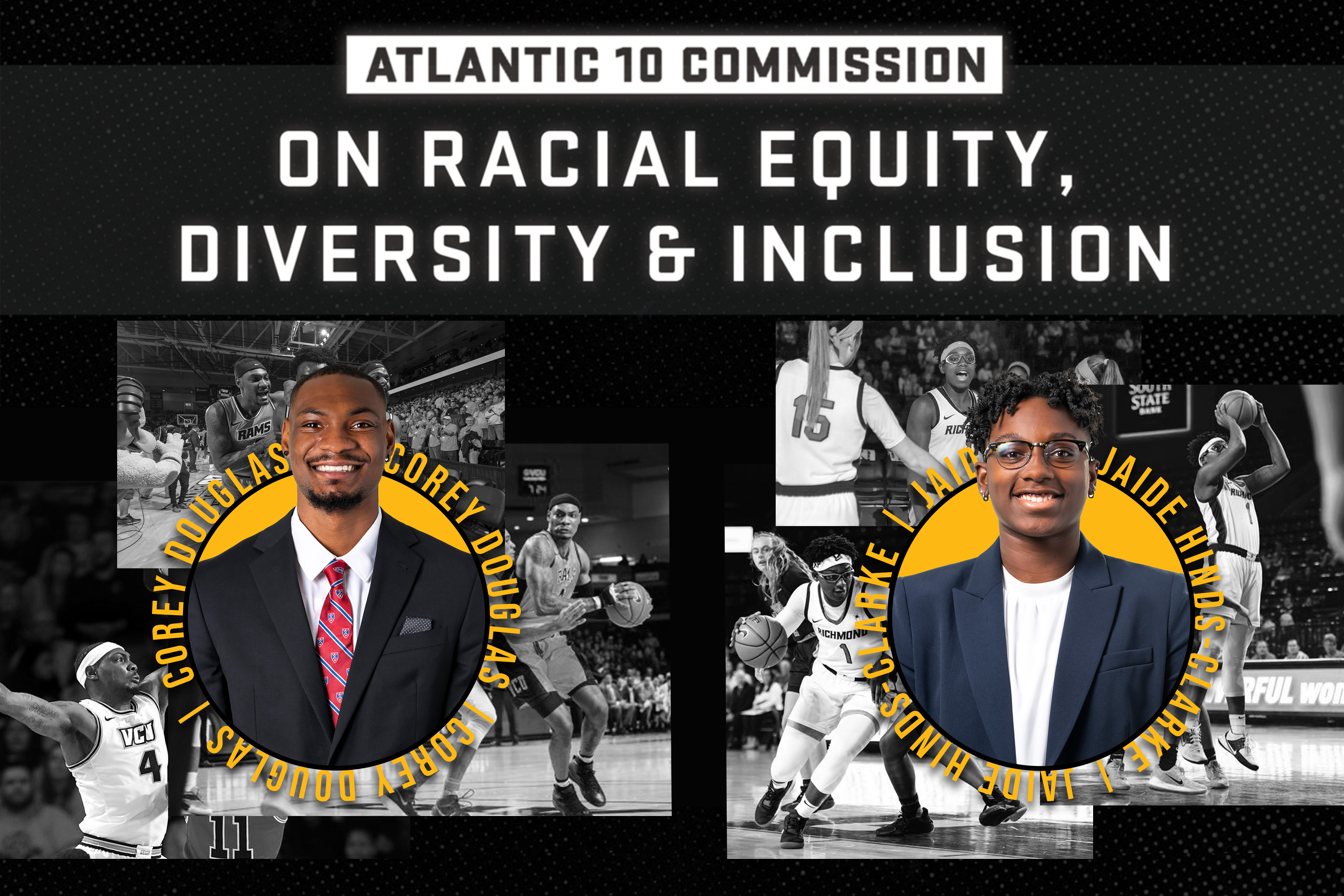 Corey Douglas and Jaide Hinds-Clarke headshots