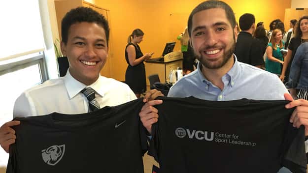 Jamal and Yousef at Orientation