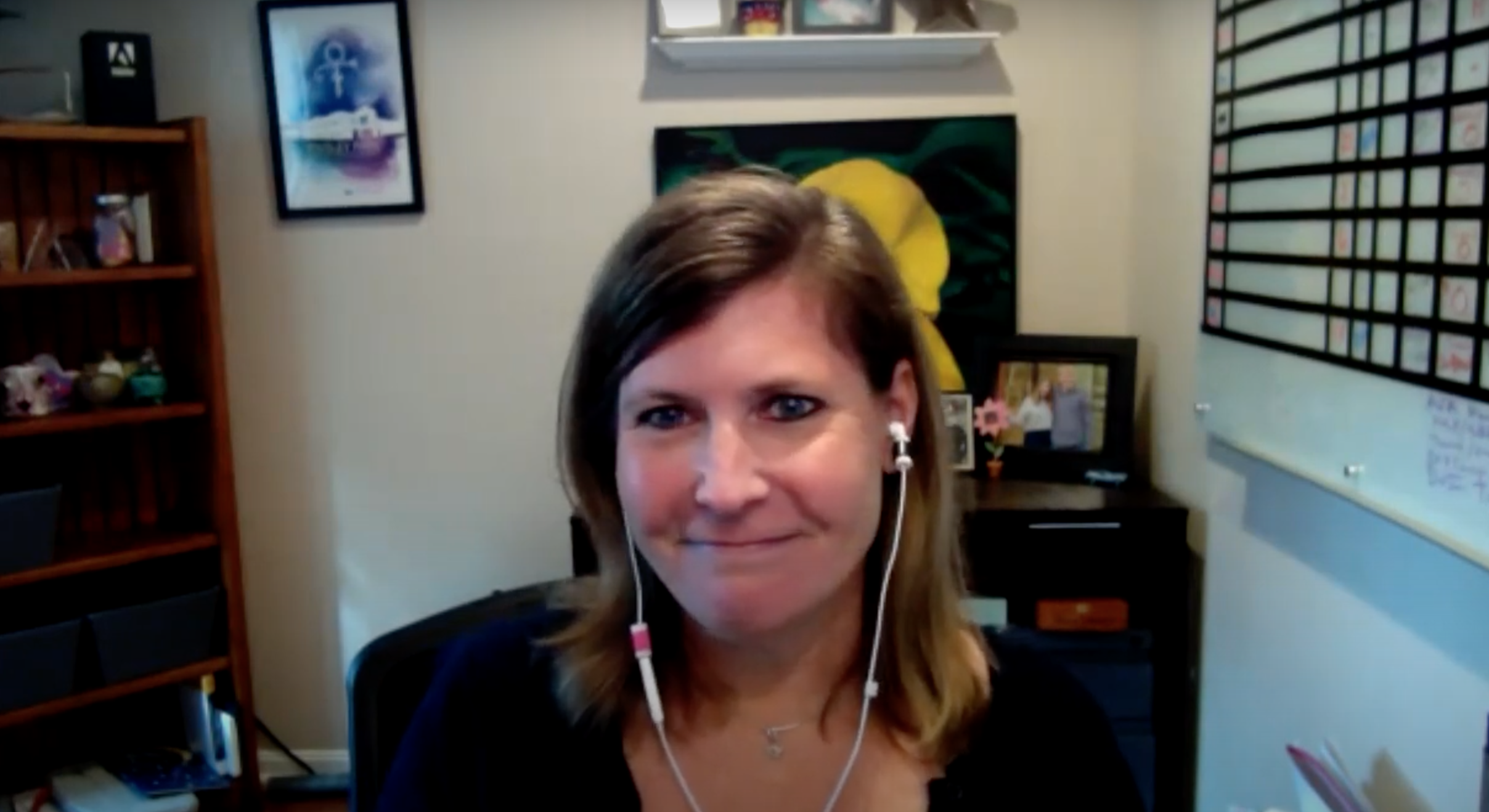 Kirsten Nagel Speaking Over Zoom